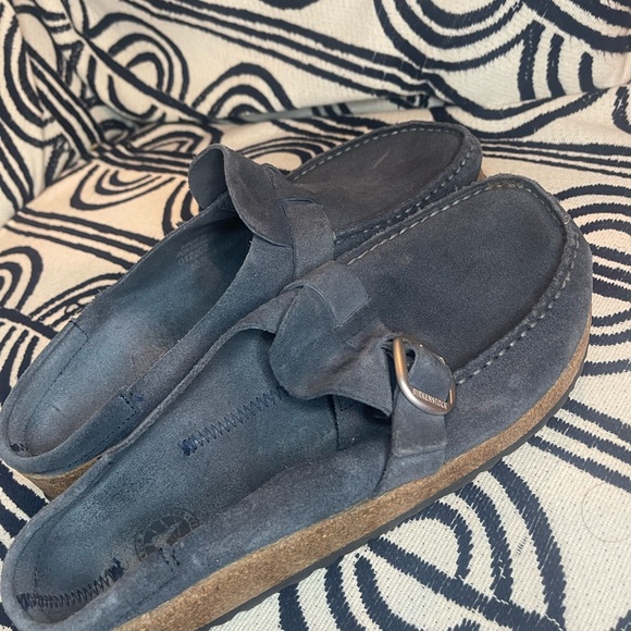Buckley Birkenstock Navy  Clogs - 40 - Picture 11 of 16